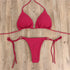 Split Strap Adjustable Swimsuit Suit